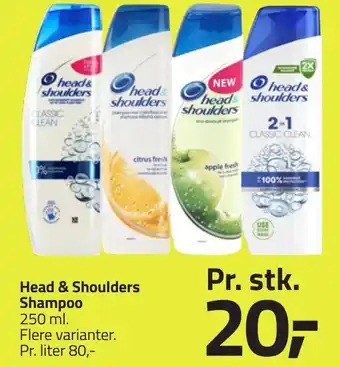 Fleggaard HEAD & SHOULDERS Shampoo erbjuda