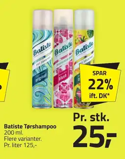 Fleggaard BATISTE Tørshampoo erbjuda