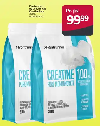 Fleggaard Frontrunner by bodylab aps creatine pure erbjuda