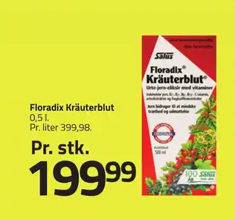 Fleggaard Floradix kräuterblut erbjuda