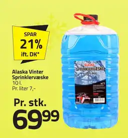 Fleggaard Alaska vinter sprinklervæske erbjuda