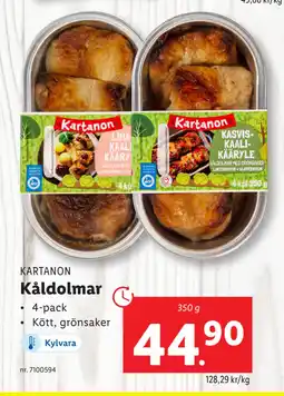 Lidl Kåldolmar erbjuda