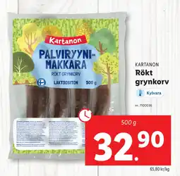 Lidl Rökt grynkorv erbjuda