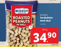 Lidl Jordnötter med skal erbjuda