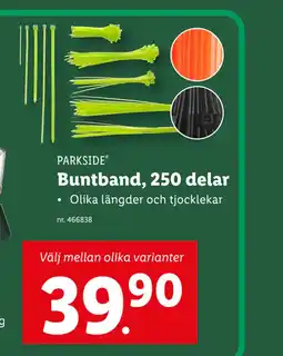 Lidl Buntband, 250 delar erbjuda