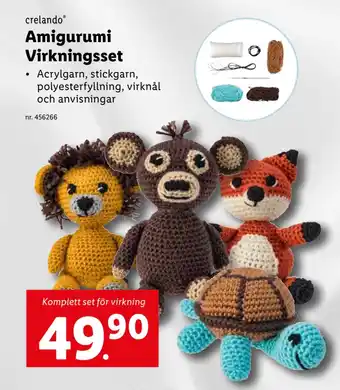 Lidl Amigurumi Virkningsset erbjuda