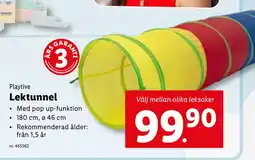 Lidl Lektunnel erbjuda