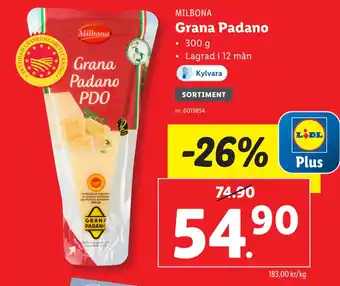 Lidl Grana Padano erbjuda