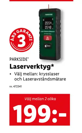 Lidl Laserverktyg erbjuda