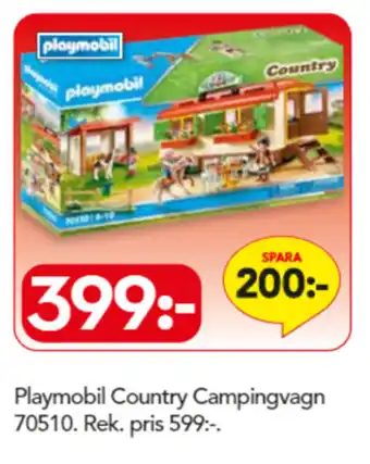Playmobil Country Campingvagn 70510