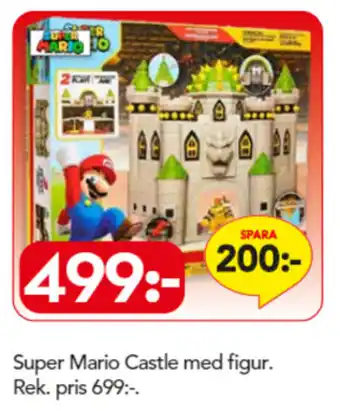 Super Mario Castle med figur