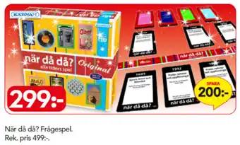 Bo Ohlsson Kärnan När då då? Frågespel erbjuda