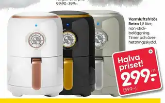 Rusta Fritös erbjuda