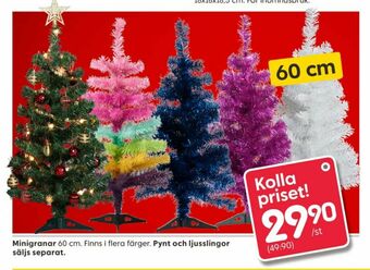Rusta Julgran erbjuda