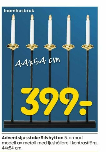 Rusta Adventsljusstake erbjuda