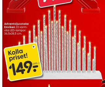 Rusta Adventsljusstake erbjuda