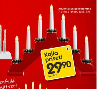 Adventsljusstake