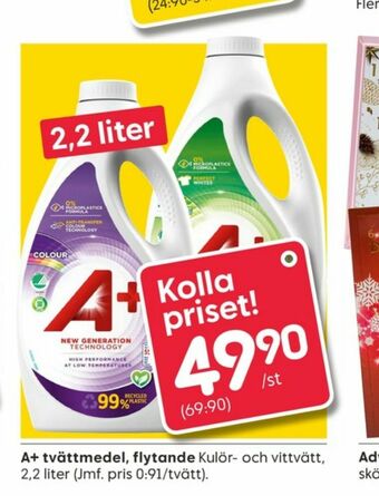 Rusta A+ Tvättmedel flytande erbjuda