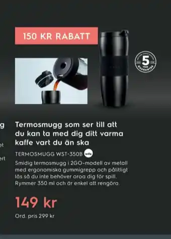 Electrolux Home Wilfa Termomuggar erbjuda