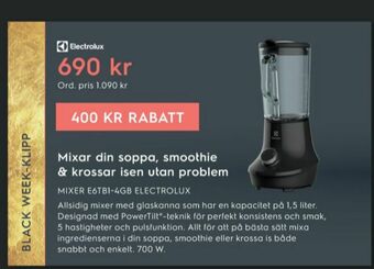 Electrolux Home Electrolux Blender erbjuda