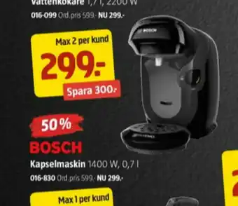 Bosch Espressomaskin