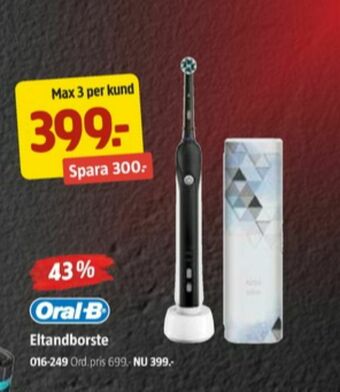 Braun Oral-B Eltandborste