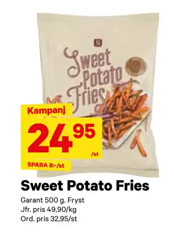 City Gross Sweet Potato Fries erbjuda