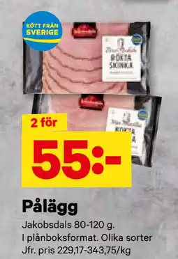 City Gross Pålägg erbjuda