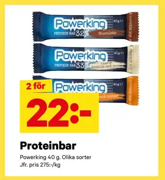 City Gross Proteinbar erbjuda