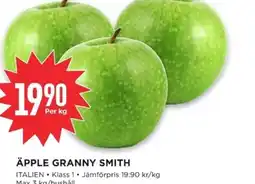 Willys Äpple granny smith erbjuda