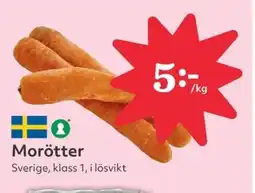 Hemköp Morötter erbjuda