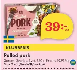 Hemköp Pulled pork erbjuda