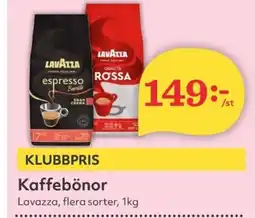 Hemköp LAVAZZA Kaffebönor erbjuda