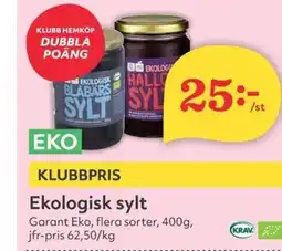 Hemköp Ekologisk sylt erbjuda