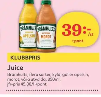 Hemköp Juice erbjuda