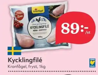 Hemköp Kycklingfilé Kronfågel, fryst erbjuda