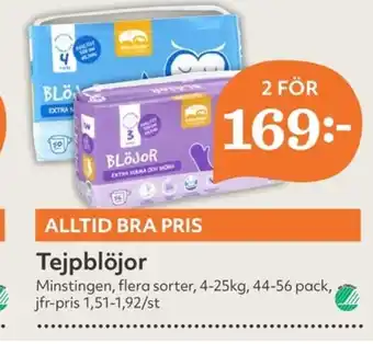 Hemköp Tejpblöjor erbjuda