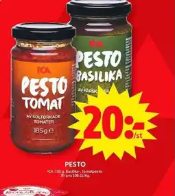 ICA Maxi Pesto erbjuda