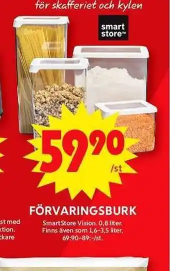 ICA Maxi Förvaringsburk erbjuda