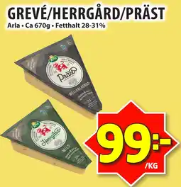 Matvärlden Tensta GREVÉ/HERRGÅRD/PRÄST erbjuda