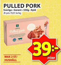 Matvärlden Tensta PULLED PORK erbjuda