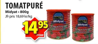 Matvärlden Tensta TOMATPURÉ erbjuda