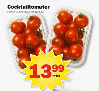 Pekås Cocktailtomater erbjuda