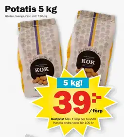 Pekås Potatis 5 kg erbjuda