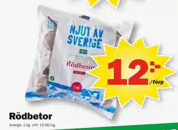 Pekås Rödbetor erbjuda