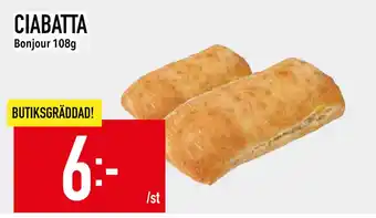 Matdax CIABATTA erbjuda