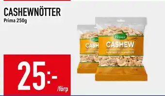 Matdax CASHEWNÖTTER erbjuda