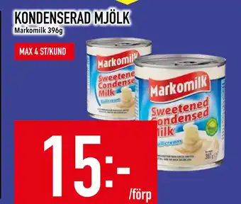 Matdax KONDENSERAD MJÖLK erbjuda