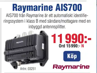 Erlandsons Brygga Raymarine AIS700 erbjuda