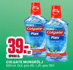 ÖoB COLGATE MUNSKÖLJ erbjuda